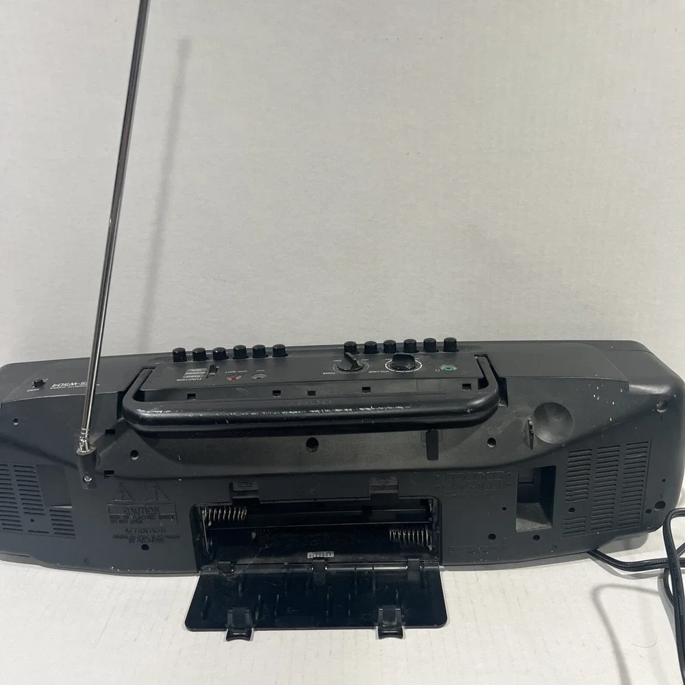 Sony CFS-W504 AM/FM Radio Double Cassette Player-For Parts Or Repair